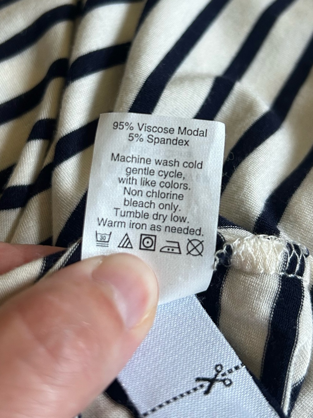 J.Crew Navy and White Striped Maxi Skirt - Picture 5 of 7